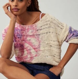 Anthropologie Pilcro Textured Pullover Sweater Size Small $148